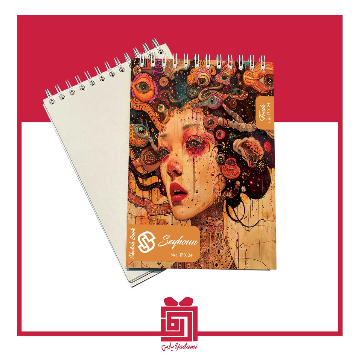 دفترچه طراحی دخترانه d-004
