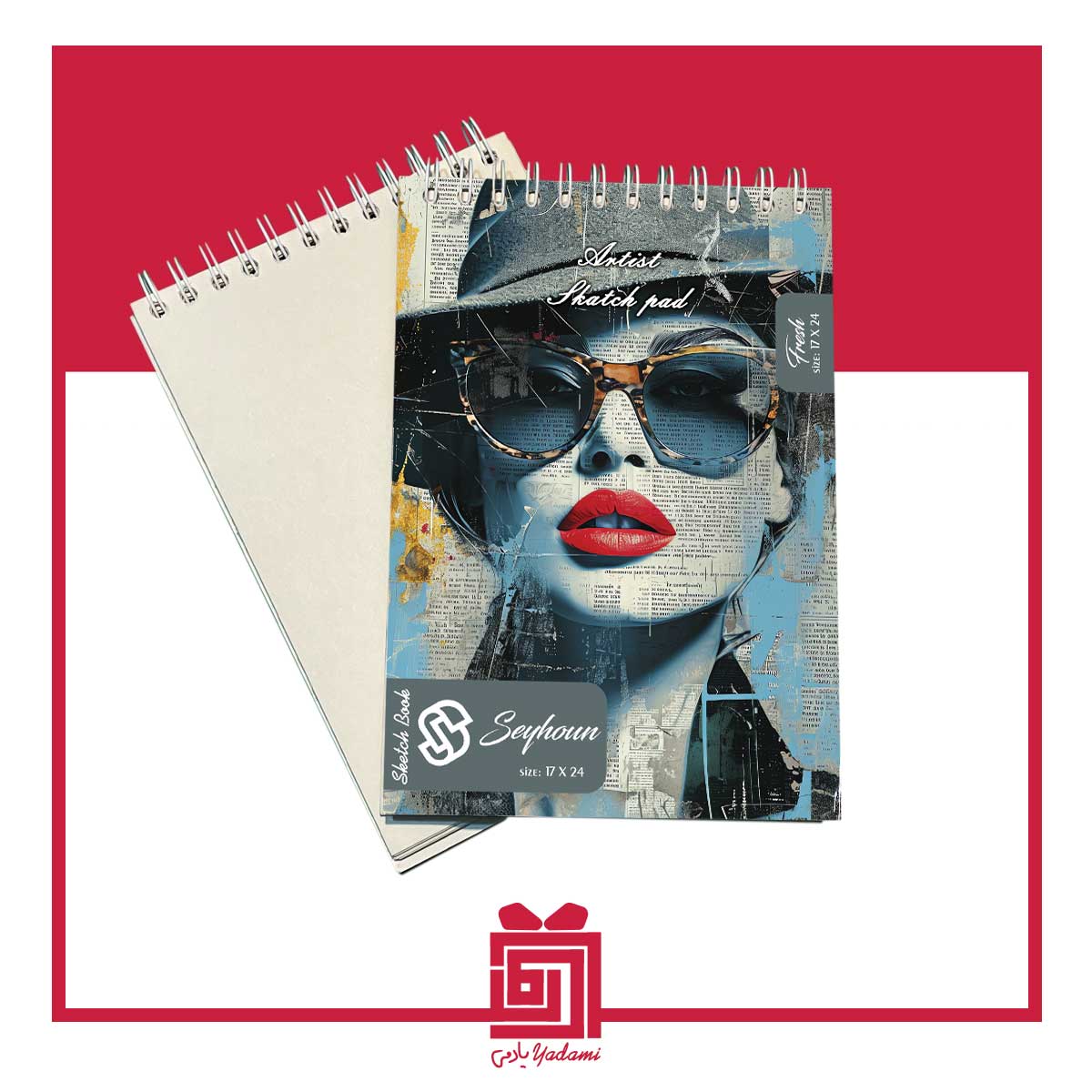 دفترچه طراحی دخترانه طرح دختر کلاسیک d-002