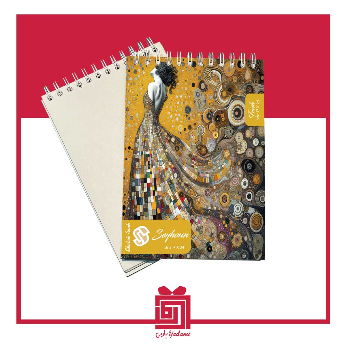 دفترچه طراحی دخترانه طرح فانتزی d-012