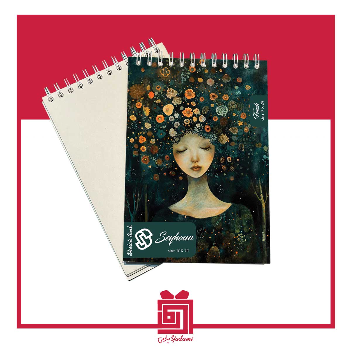 دفترچه طراحی دخترانه طرح فانتزی / کلاسیک d-019